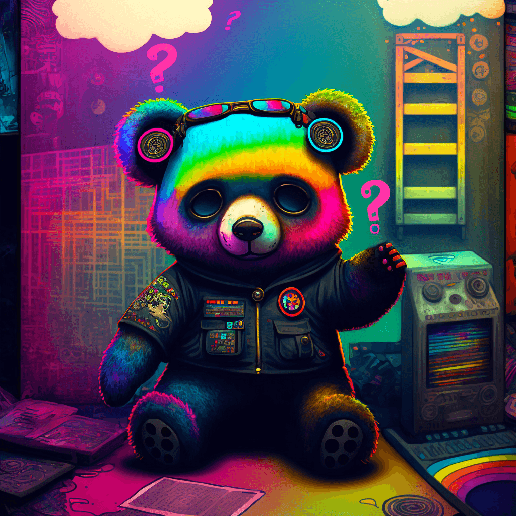 Cyberdelic Bear #9