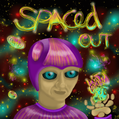 Spaced Out #222(AI collaboration #14)-by moriARTy art