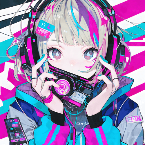 Headphone girl #15