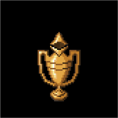 The Official Inaugural Ether Cup Championship Trophy