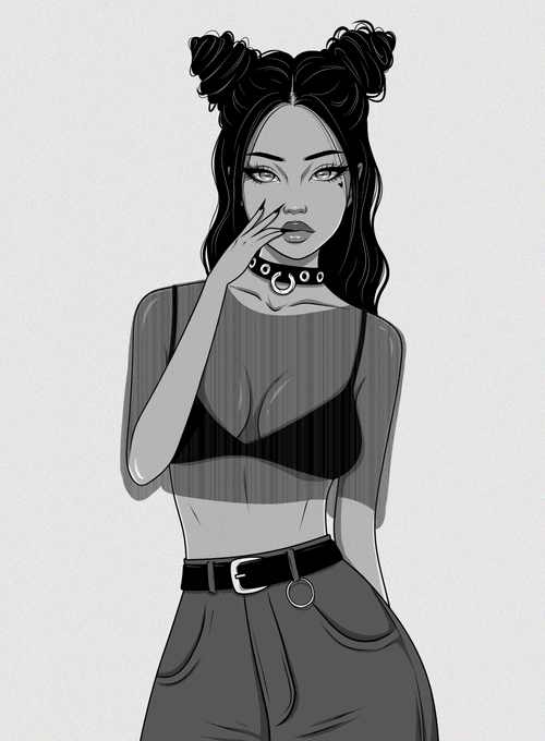 Achromatic Babe #29