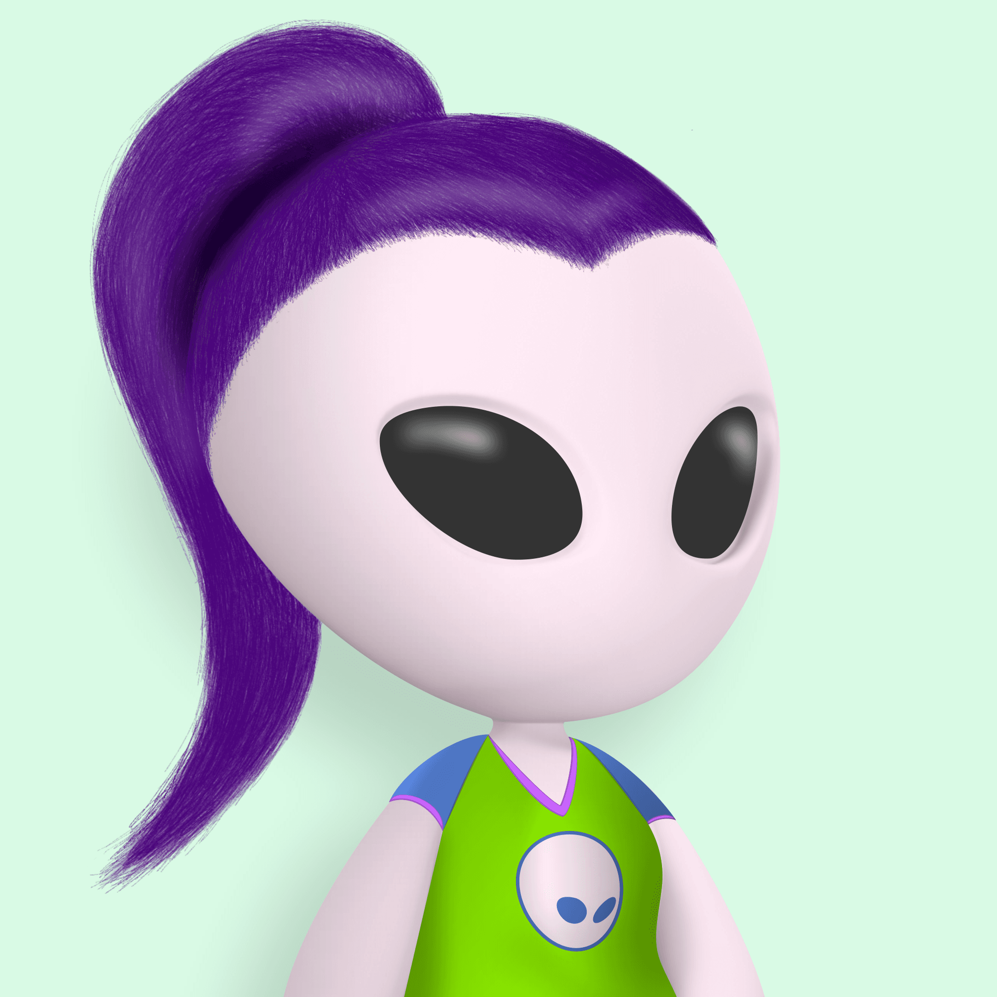 Alien Girl 1021