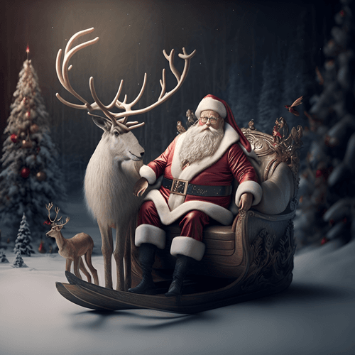 Santa On His Way 15 (OS)