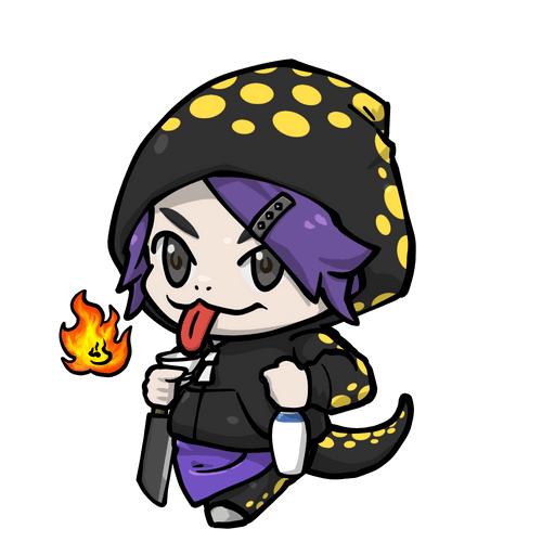 ゲームキャラ風Orochi-Pointed salamander #14097擬人化