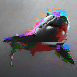 Abstract Sharks collection image