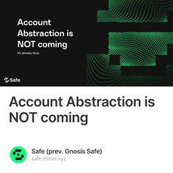 Account Abstraction is NOT coming collection image