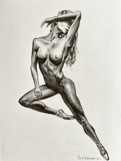 Nude ballerina