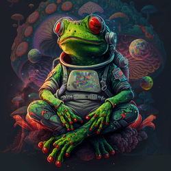 Trippy Frogs: A Cosmic Collection collection image