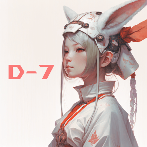 Cyber Rabbit Girls　No.D-7　Countdown to New Year Ver.