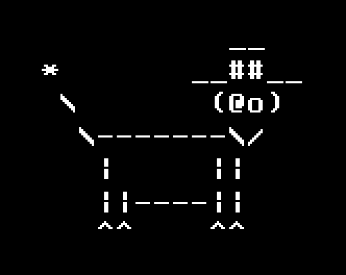 ASCII Cow Selah