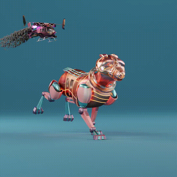 Beep Boop Robot Dogs #17466