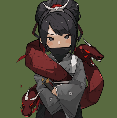 #596A40 青苔 - Ninjart 019 REI