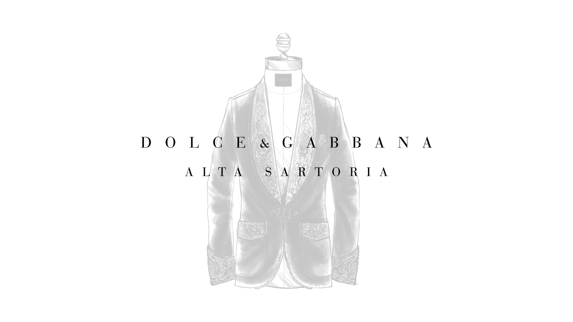 Mr. Iain Dodsworth - signed by Dolce&Gabbana Alta Sartoria