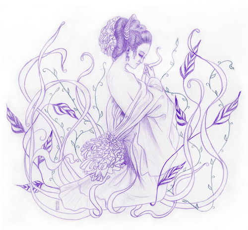 Line Drawing by Raquel Casilda