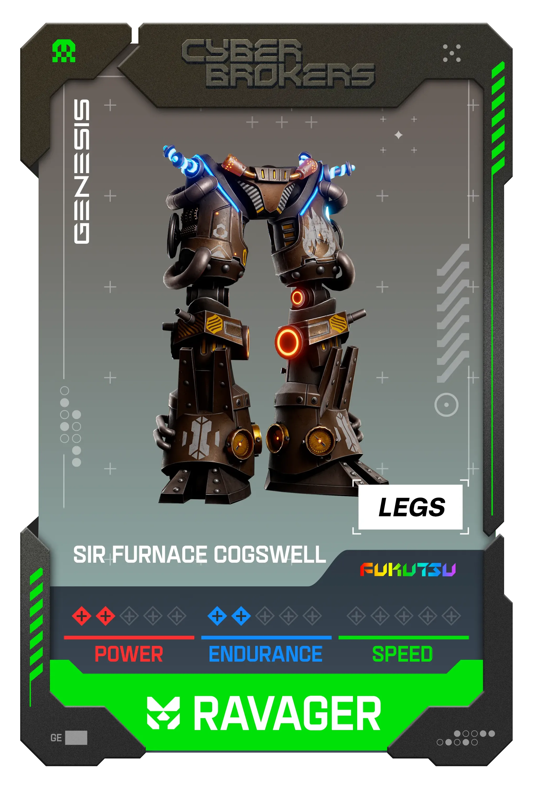 Sir Furnace Cogswell Ravager Legs