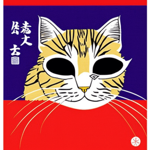 Japanese style cat