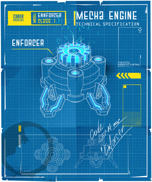 Mecha Engine: Enforcer Class I