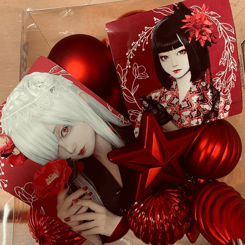 FanArtChristmas ver:6 香緋ちゃんと紅緋ちゃん
