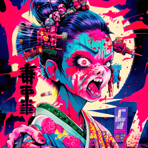 Geisha Punks #41 (Tormented Geisha Edition)