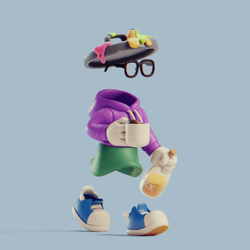 Invisible Friends 3D #2592