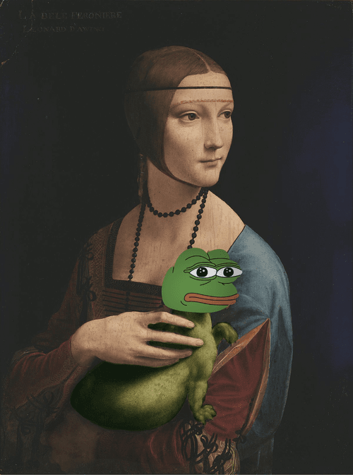 Lady with an Pepe