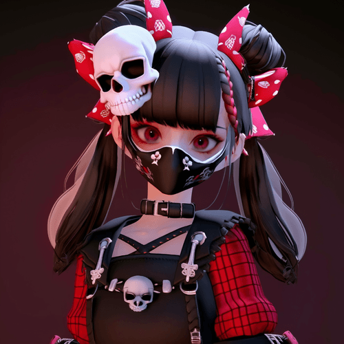 skull girl#2 L.E ver.