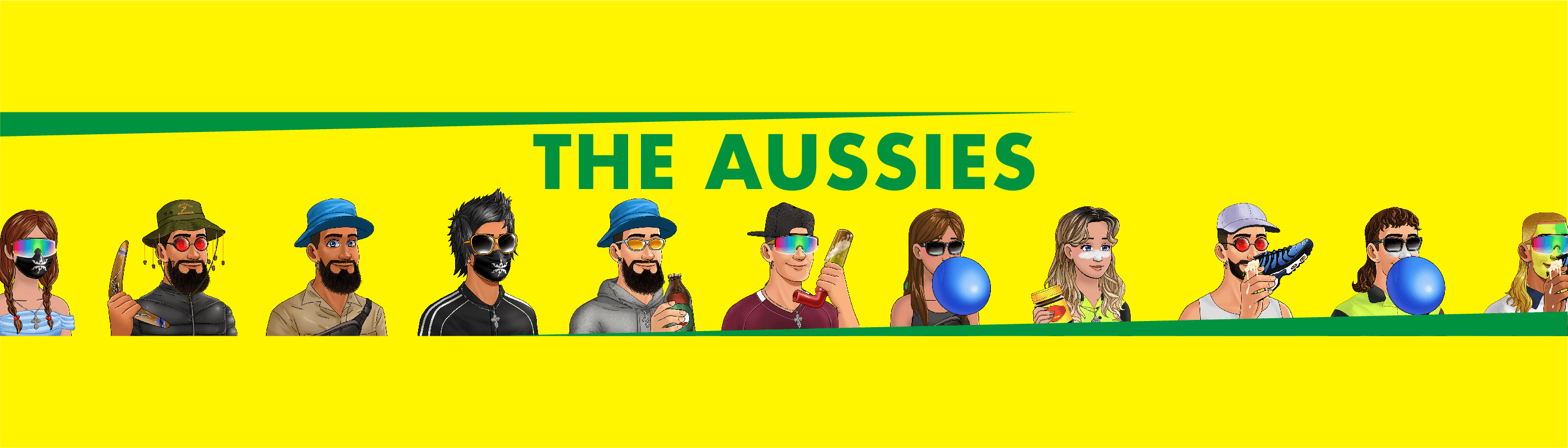 TheAussies バナー