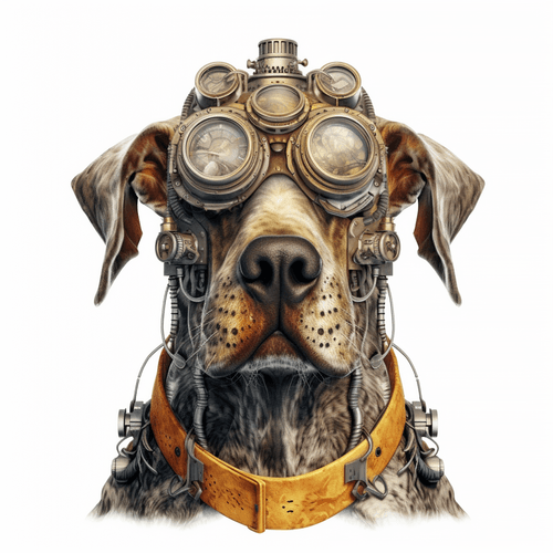 Steampunk Great Dane 4