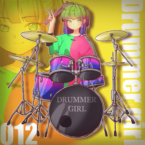 Drummer Girl #012