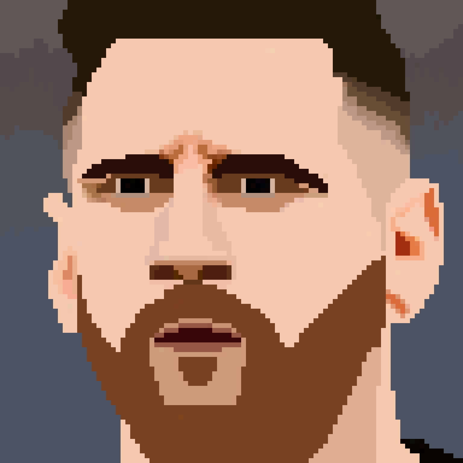 Messi careca em pixel art - pixel art post - Imgur