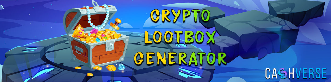 CashVerse Crypto Lootbox generator