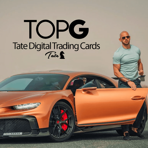 Andrew Tate Digital Trading Cards