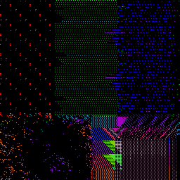 Rainbow Grid 7