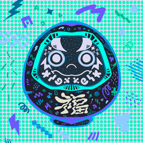CryptoDarumArt #071 OTONE 01