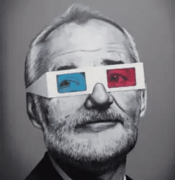Bill Murray 1000: 3-D Glasses collection image