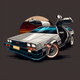 DeLorean inspired creations by WilbDigital