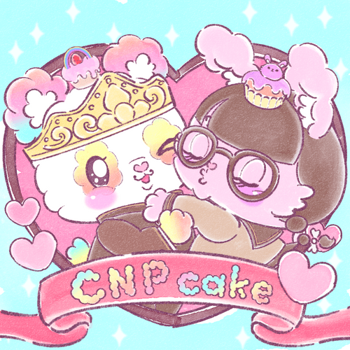 CNPcake #00546 Valentine-Luna Osage x Leelee Rainbow Crown