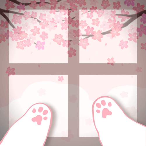 Sakura Cat