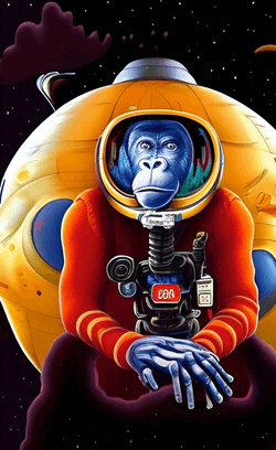 Monkey on Mars V2 collection image