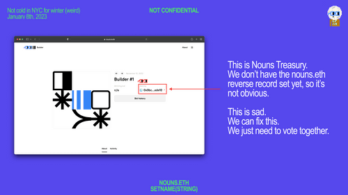 noun.eth: set reverse record