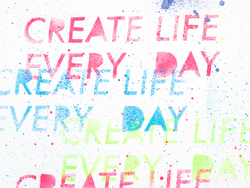 Create Life Every Day Business Cards collection image