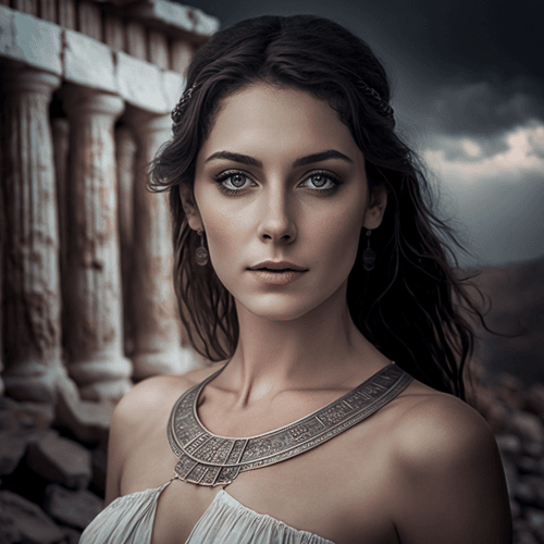 Lady in Athens 