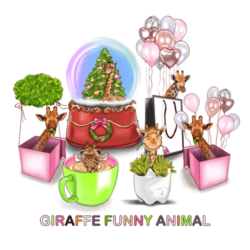 Giraffe funny animal
