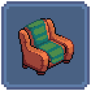 Leather Couch (Covered)