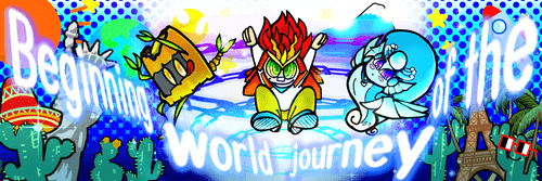 Beginning of the world journey