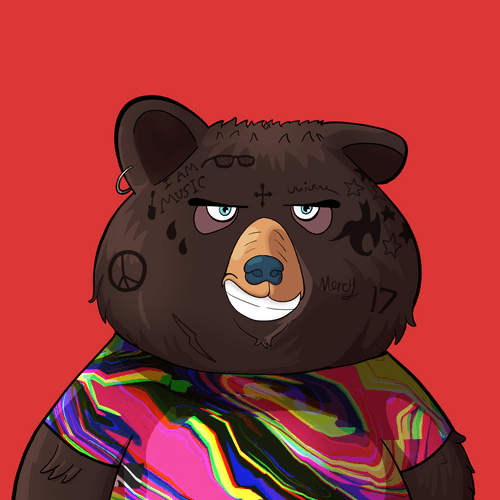 #4480 • Furry Stylin' Dark Bear