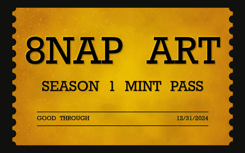 8NAP ART Season One Mint Pass #15