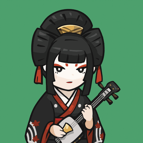 AI art that will become Benten after 100 days