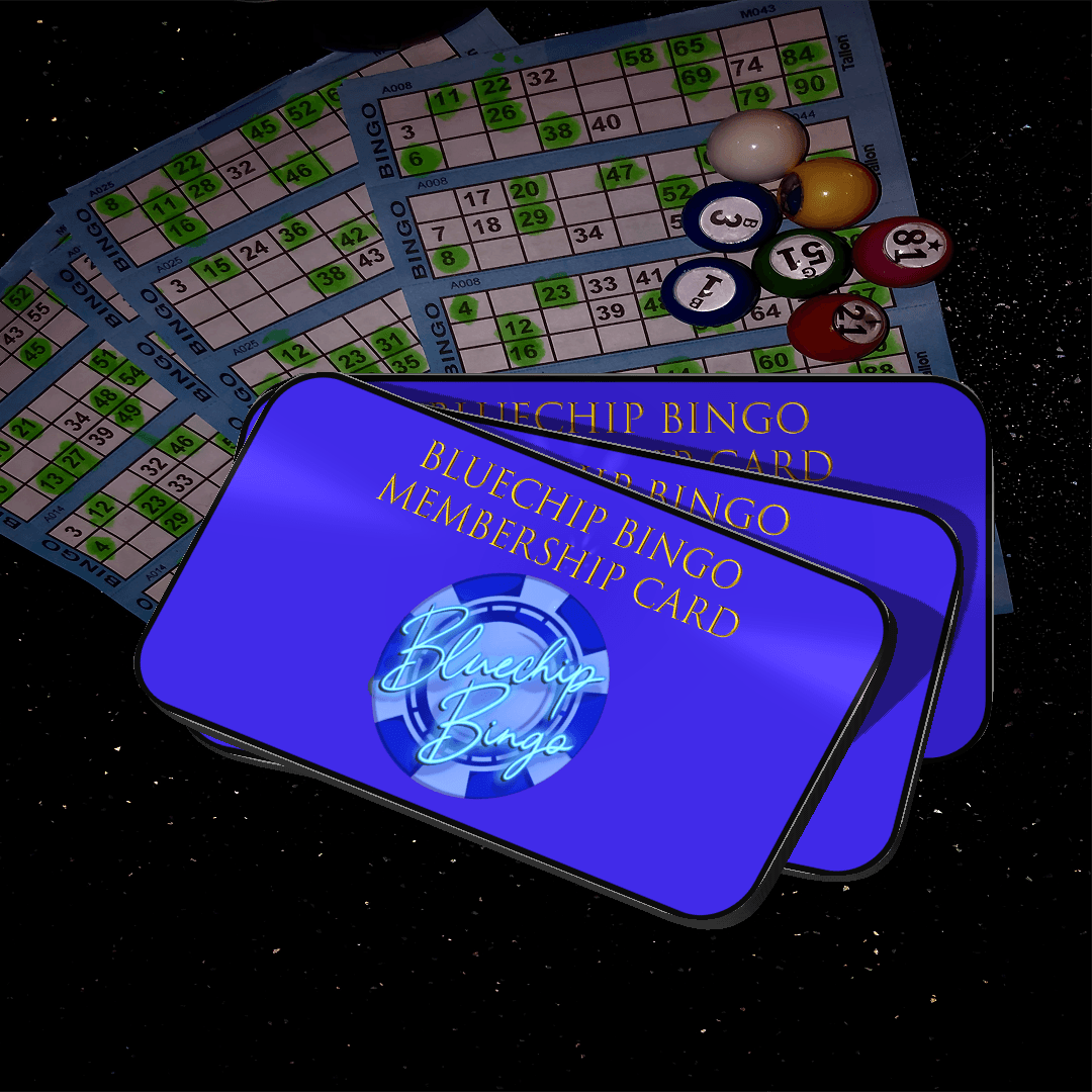 Bluechip Bingo Membership Card