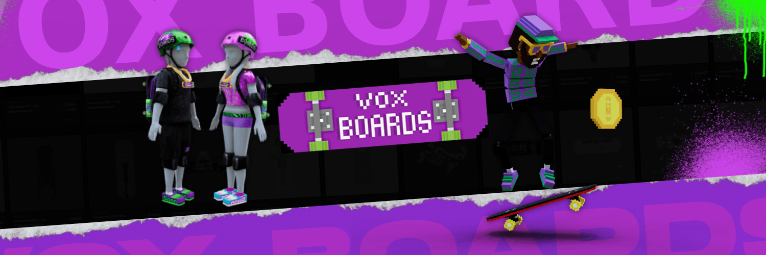 VoxBoardsNFT bannière